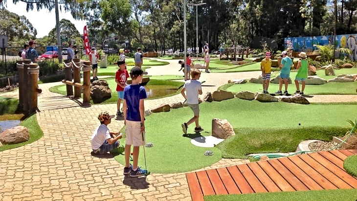 Mini golf in Sydney