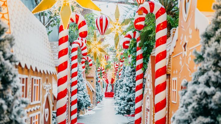 Gingerbread Lanes at The Grounds