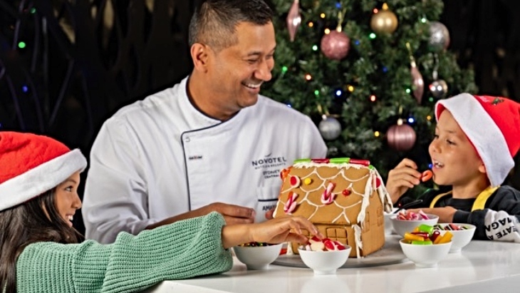 Gingerbread House Decorating at Novotel Sydney Central this Christmas