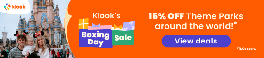 Klook Boxing Day Sale