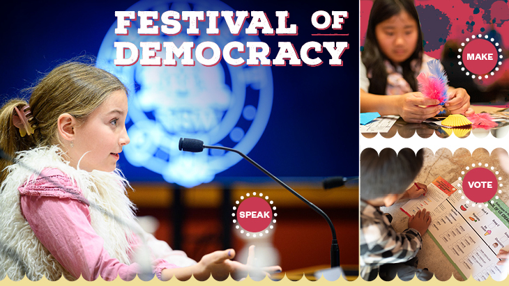 Festival of Democracy at Parliament of NSW