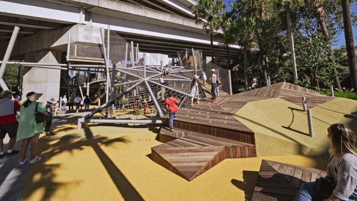 New playground at Darling Harbour