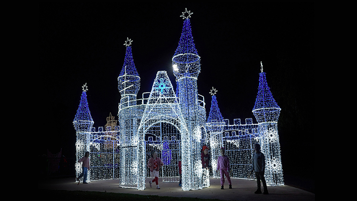 Winter Glow Castle