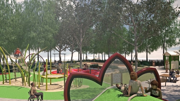 Waratah Park All-abilities Playground