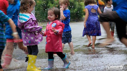 Tips for Camping in the Rain with Kids ellaslist