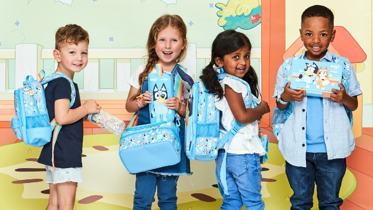 Smiggle releases limited edition Bluey range of lunchboxes and backpacks