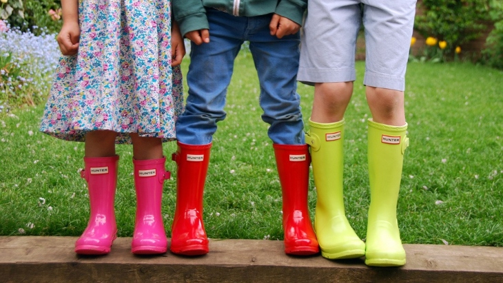 White hotsell gumboots kmart