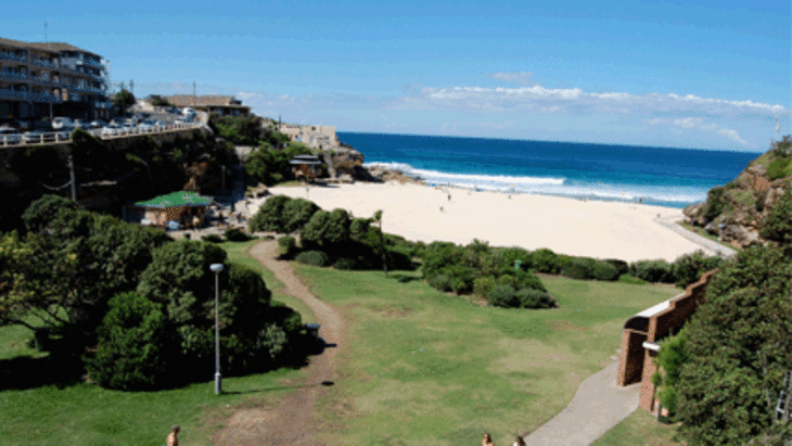 Tamarama beach park playground